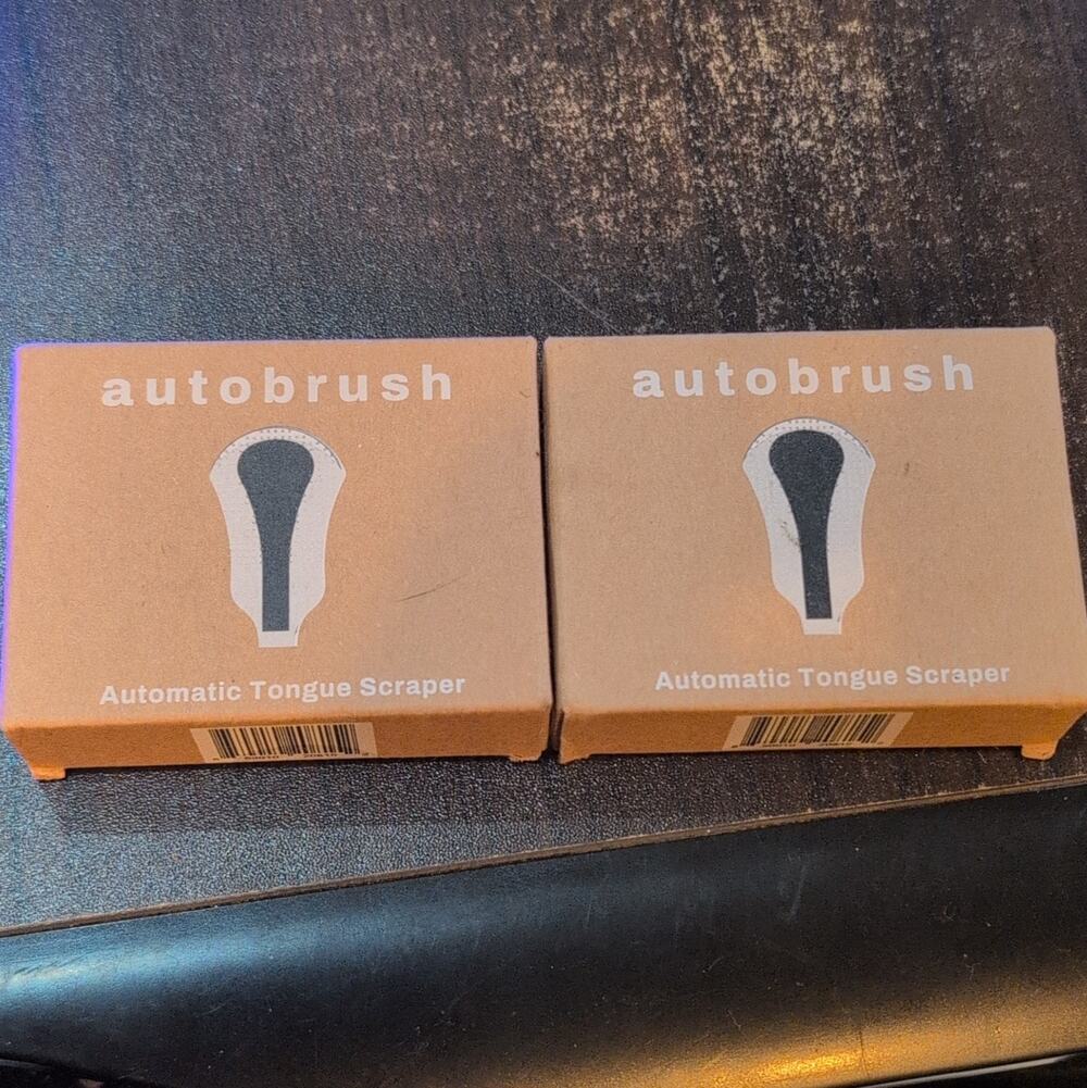 2x autobrush Automatic Tongue Scraper Food-Grade Silicone CLAB-SCRAPER-ADAPTER
